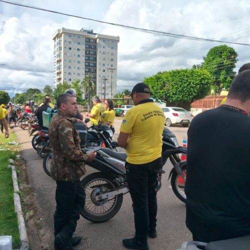 Ação conjunta para reduzir sinistros e salvar vidas no trânsito foi realizada pelo governo de RO, em Porto Velho