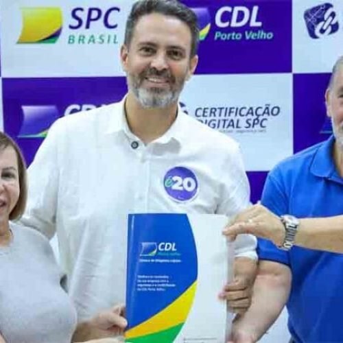 Em reunião com CDL, Léo explica como vai revitalizar centros comerciais de Porto Velho