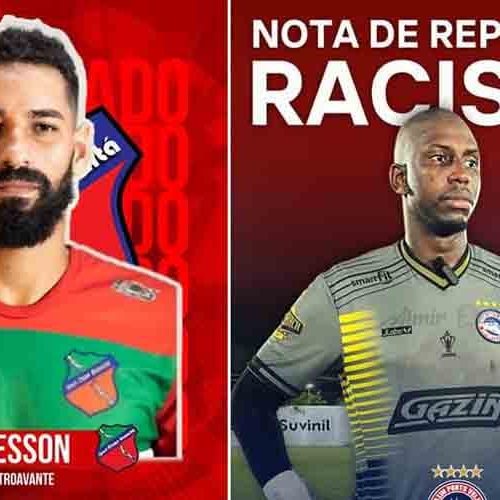 Atacante Alesson é solto em audiência de custódia por suposto racismo contra goleiro Digão