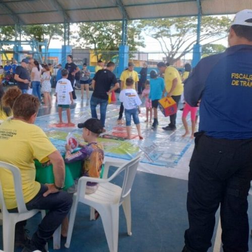 Ações educativas e sorteio de bicicletas encerram campanha do Detran-RO “Retorno às Aulas: Comprometa-se com a vida”