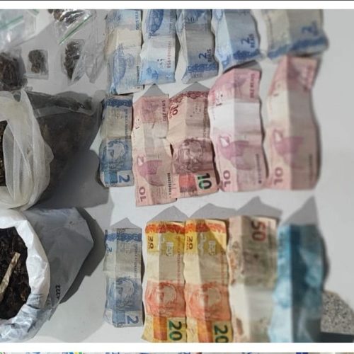 Polícia Militar prende ‘casal do crime’ por tráfico de drogas