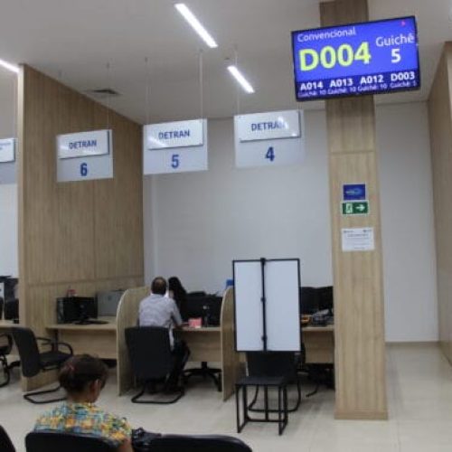 Atendimentos do Detran-RO no Tudo Aqui em um shopping de Porto Velho são encerrados