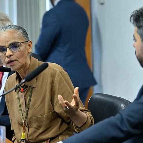Senador Marcos Rogério tenta humilhar Marina Silva por ser mulher e é repudiado por senadoras e Ministério das Mulheres