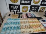 Denarc prende investigado com pistola, 82 munições e mais de R$ 4 mil