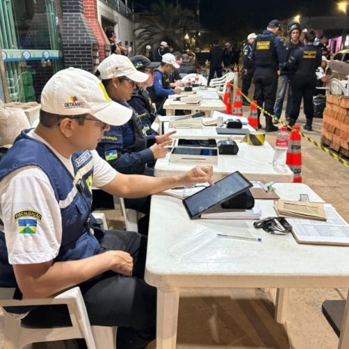 Integrando mobilização nacional, ações de fiscalização do Detran-RO são realizadas em 10 municípios