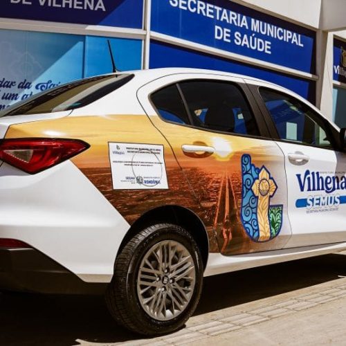 Marcelo Cruz entrega veículo para reforçar a saúde em Vilhena