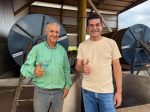 Vereador Adalto de Bandeirantes destaca avanço da cafeicultura e modernização no campo durante visita na Linha P.O
