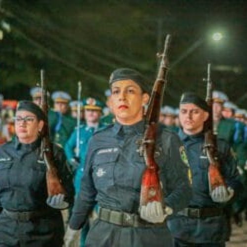 Cerimônia de aniversário dos 49 anos da Polícia Militar do Estado de Rondônia