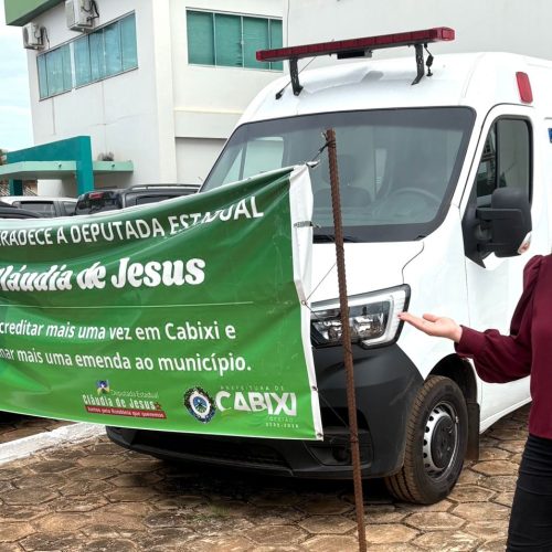 Ambulância foi adquirida por meio de emenda parlamentar (Foto: Assessoria parlamentar)