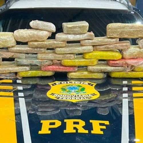 PRF apreende 28kg de cocaína em Vilhena