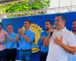 Vereador Adalto participa da entrega de caminhões basculantes que irão beneficiar os distritos de Porto Velho