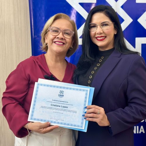 Cristiane Lopes participa da entrega de reforma no Campus da UNIR