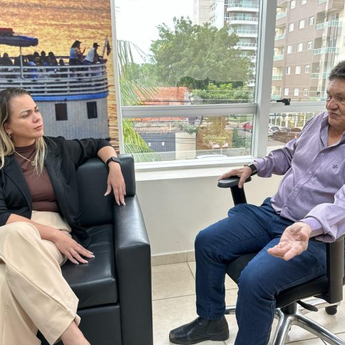 Deputada Cláudia de Jesus debate com conselheiro do TCE sobre a Emater