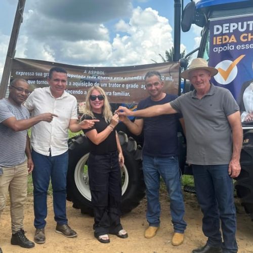 Ieda Chaves fortalece agricultura familiar com entrega de implementos em Porto Velho