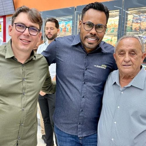 Vereador Dr. Santana prestigia inauguração da 21ª unidade do Supermercado Irmãos Gonçalves em Rondônia