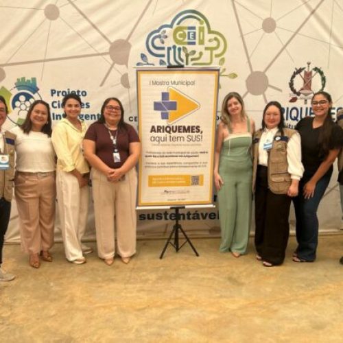 Técnicos da Agevisa/RO avaliam experiências exitosas do SUS em mostra de saúde em Ariquemes