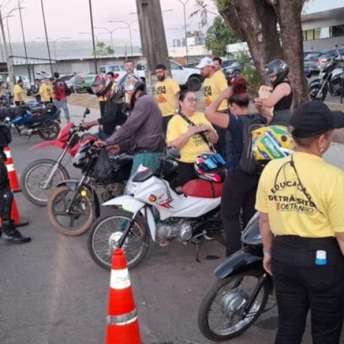 Semana Nacional de Prevenção de Sinistros com Motociclistas é aberta em Porto Velho 