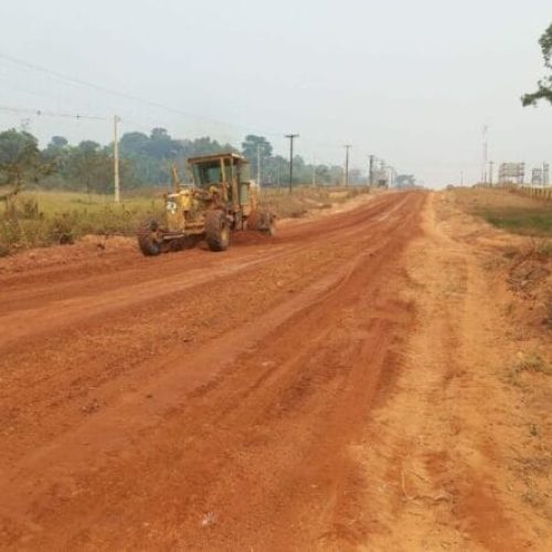 Avanço nas obras de recuperação e manutenção dos 177 km da RO-420 entre Buritis e Nova Mamoré