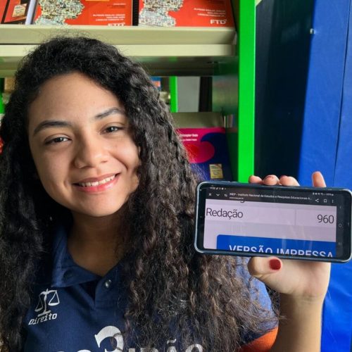 Estudante da rede pública de Rondônia conquista nota 960 na redação do Enem 2024