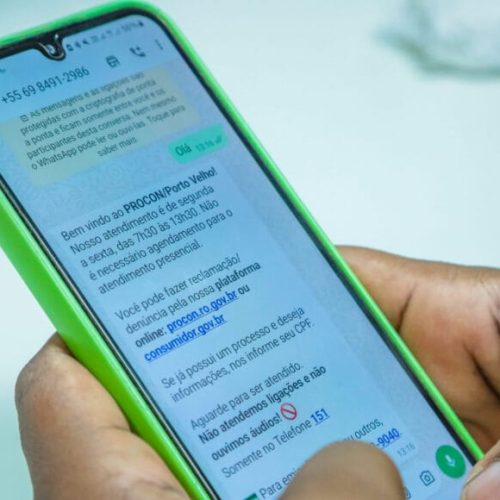 Chama no WhatsApp: troca de mensagens com Procon ajuda na proteção de direitos dos consumidores em Rondônia