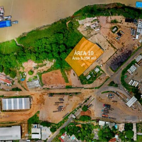 Área disponível no Porto de Porto Velho; governo de RO abre seleção para arrendamento transitório