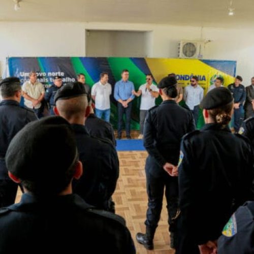 Governo de RO assina termo de construção do Centro de Treinamento das Forças de Segurança Pública, em Ariquemes