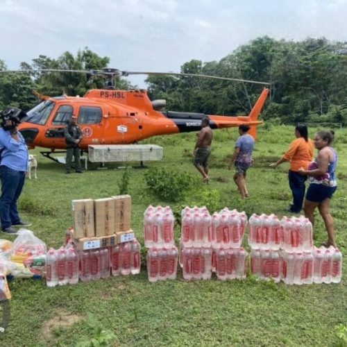 Operação para levar suprimentos às comunidades isoladas atingidas pela seca são intensificadas pelo governo de RO