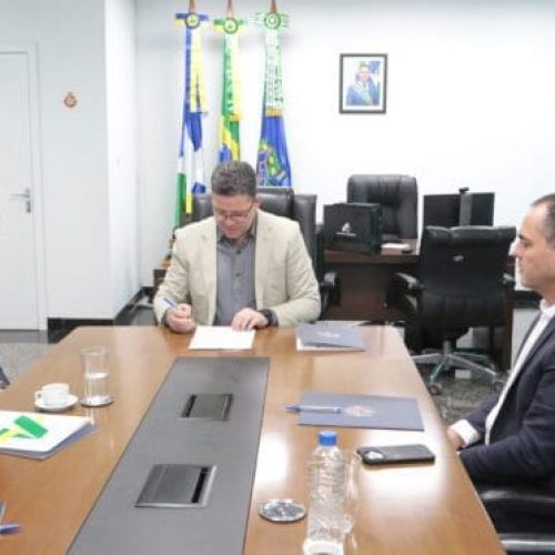 Governo de RO assina Protocolo de Intenções com instituição financeira para impulsionar setores produtivos