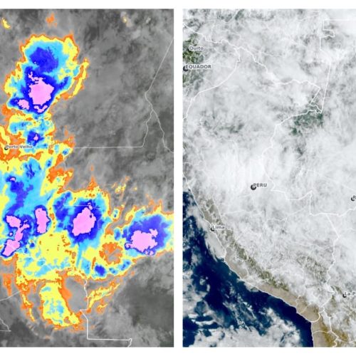 Tempestades intensas avançam pelo final de semana
