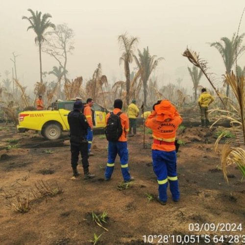 Corpo de Bombeiros Militar de Rondônia intensifica ações na “Operação Temporã” para combater incêndios no Parque Estadual Guajará-Mirim
