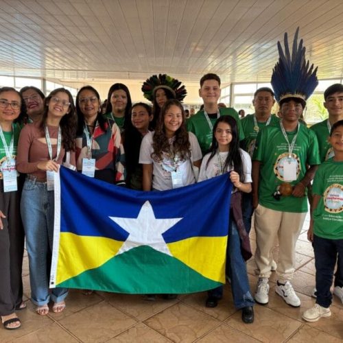 Delegação de Rondônia encerra participação na VI Conferência Nacional Infantojuvenil e garante 1º lugar em gincana ambiental
