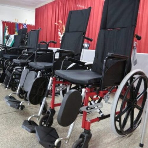 Campanha de conscientização; Cero recebe cadeiras de rodas e outros meios auxiliares de locomoção para redistribuição