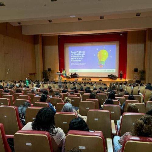Encontro Estadual dos Conselhos de Alimentação Escolar reúne especialistas na área, em Porto Velho