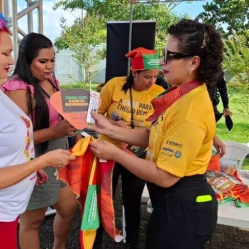 Campanha de Carnaval do Detran-RO reduz número de sinistros no trânsito e atendimento de acidentados no João Paulo II