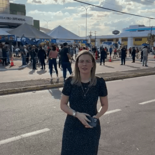 Única política de direita a se manifestar, vereadora Sofia Andrade protesta contra visita de Lula a Rondônia