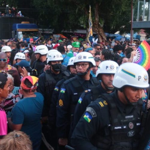 Policiamento do Carnaval 2025 apresenta baixo índice de criminalidade