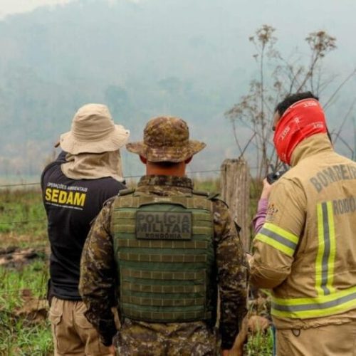 Governo de RO intensifica combate às queimadas com operação integrada e ações de fiscalização