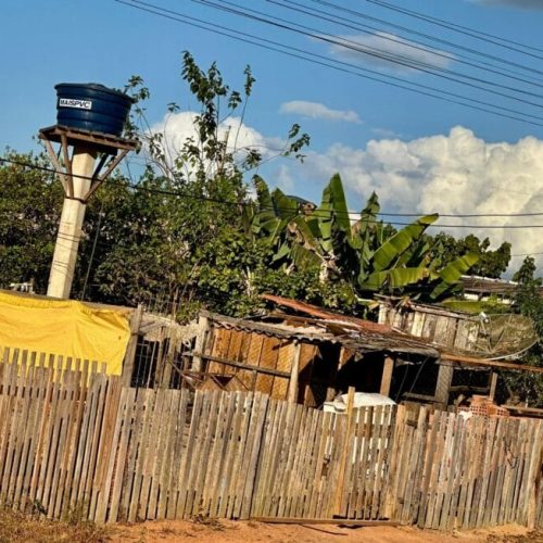 Famílias da Comunidade Rei Davi, em Espigão do Oeste, terão ligação de água gratuita por 30 dias