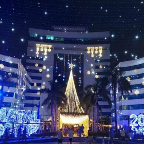Decoração “Natal de Luz” no Palácio Rio Madeira estará disponível para visitação até o dia 11 de janeiro