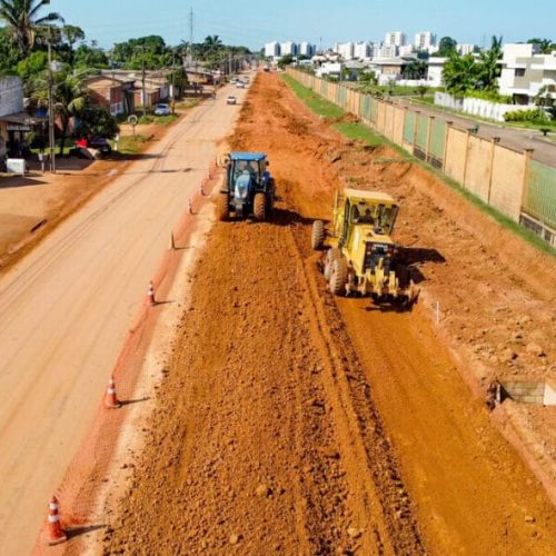 Governo de RO amplia 1.200 metros na Estrada da Penal para melhorar mobilidade e segurança em Porto Velho
