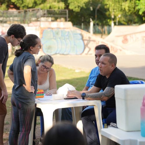 Vacinação contra a gripe acontece no Skate Parque e em outros locais