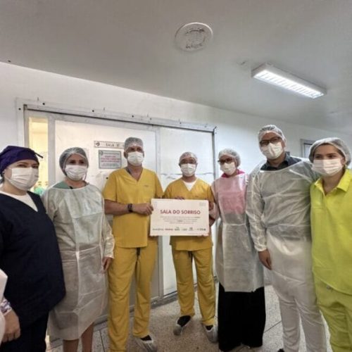 Hospital de Base recebe doação de equipamentos para cirurgias de fissura labiopalatina