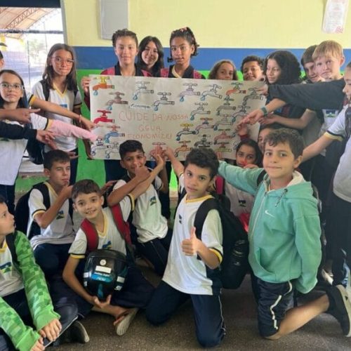 Projetos desenvolvidos em escolas da Rede Pública de Ensino sensibilizam comunidade no enfrentamento à crise hídrica 