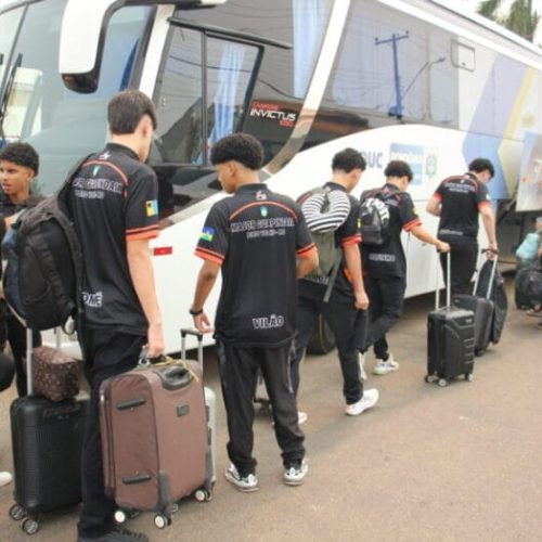 Time de futsal de escolas rondonienses disputam Campeonato Brasileiro, em Brasília