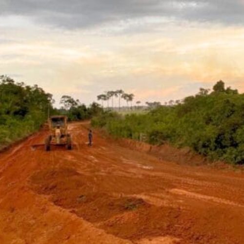 Manutenção da Linha 2 do Abunã melhora trafegabilidade e acesso às aldeias indígenas da região