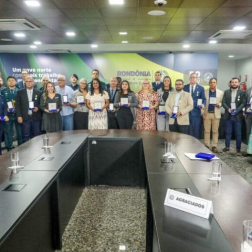 Esforço conjunto pelo desenvolvimento de Rondônia é celebrado com entrega das Medalhas do Mérito da Casa Militar