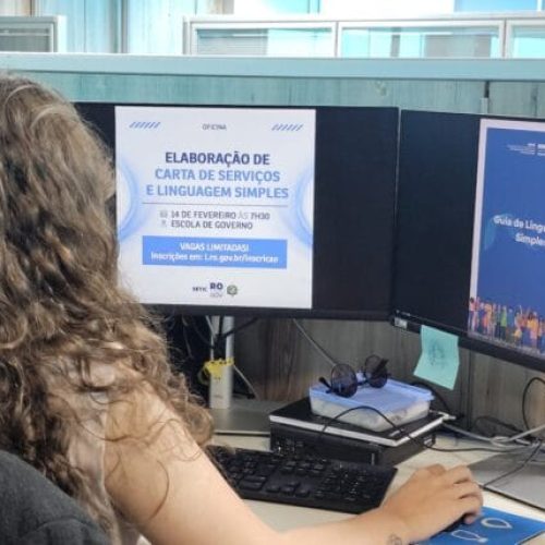 Inscrições para oficina “Elaboração de Cartas de Serviços e Linguagem Simples” seguem abertas até esta sexta-feira, 14