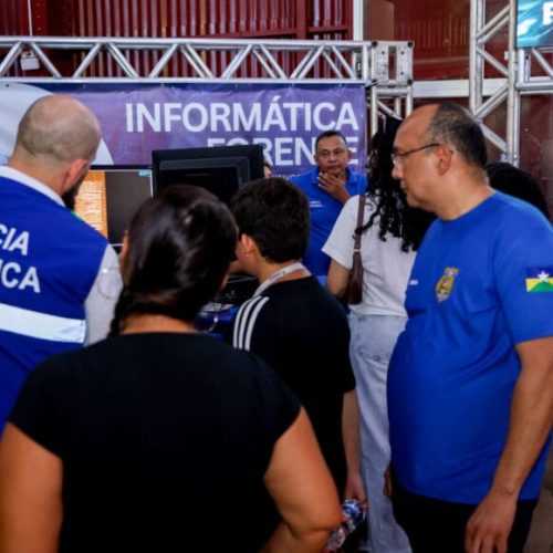 Tecnologias que desvendam crimes em Rondônia estão em exposição na Estrada de Ferro Madeira-Mamoré