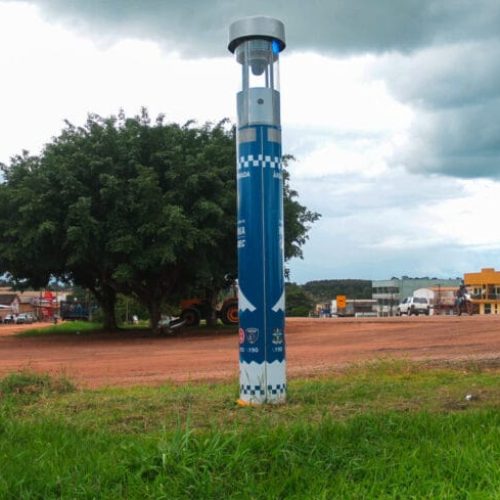 Governo de RO fortalece segurança nos distritos de Porto Velho com instalação de totens