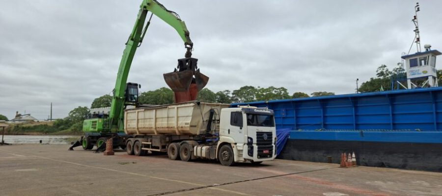 Porto de Porto Velho movimenta fertilizantes e reforça integração com o agronegócio regional